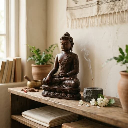 Earth Touching Bhumisparsha Buddha angle 3