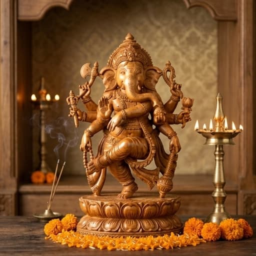 Nritya Ganesha (Dancing Ganesha) angle 3