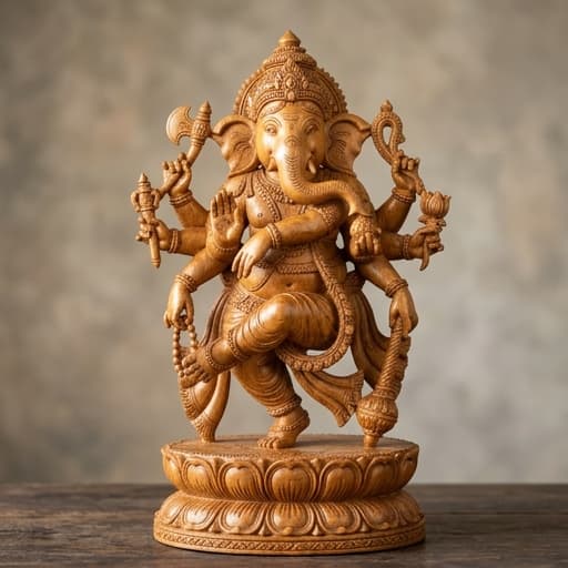 Nritya Ganesha (Dancing Ganesha) - View 1